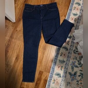 EUC NYDJ Women's Dark Skinny Jeans